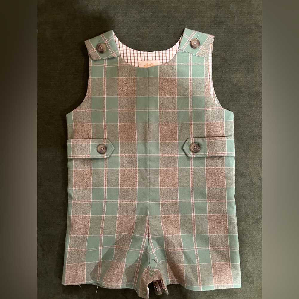 The Beaufort Bonnet Company Boys Plaid Jon Jon